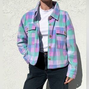 O'Neill Pastel Plaid Jacket